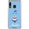 Disney Aladdin Genie Outline Art Galaxy A30 Clear Case