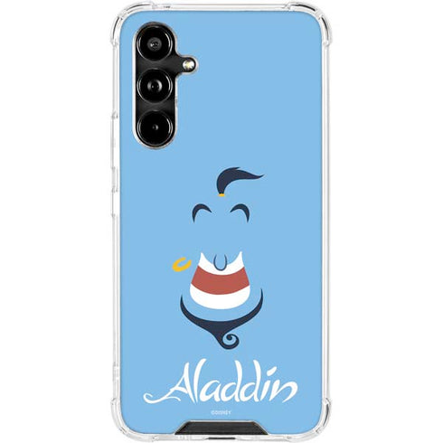 Disney Aladdin Genie Outline Art Galaxy A54 5G Clear Case