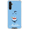 Disney Aladdin Genie Outline Art Galaxy A54 5G Clear Case
