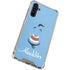 Disney Aladdin Genie Outline Art Galaxy A54 5G Clear Case