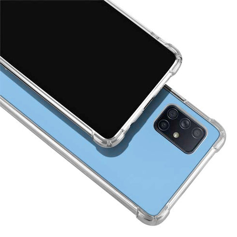 Disney Aladdin Genie Outline Art Galaxy A71 5G Clear Case