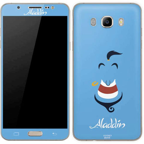 Disney Aladdin Genie Outline Art Galaxy J7 Skin