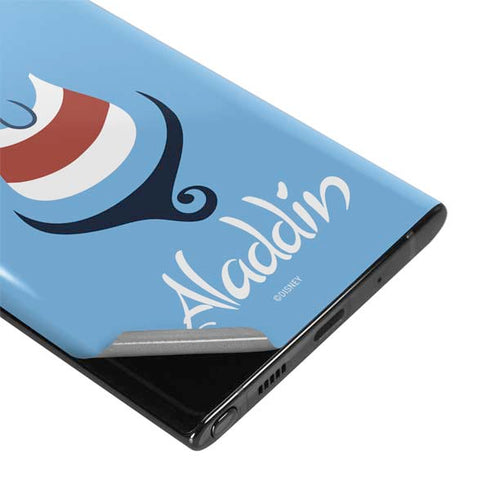 Disney Aladdin Genie Outline Art Galaxy Note 10 Plus Skin