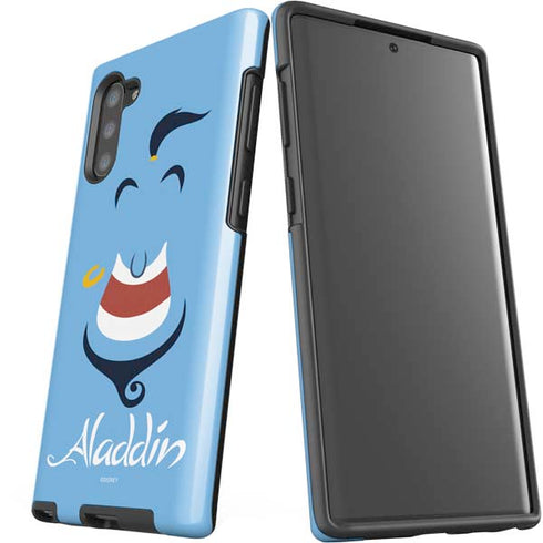 Disney Aladdin Genie Outline Art Galaxy Note 10 Pro Case