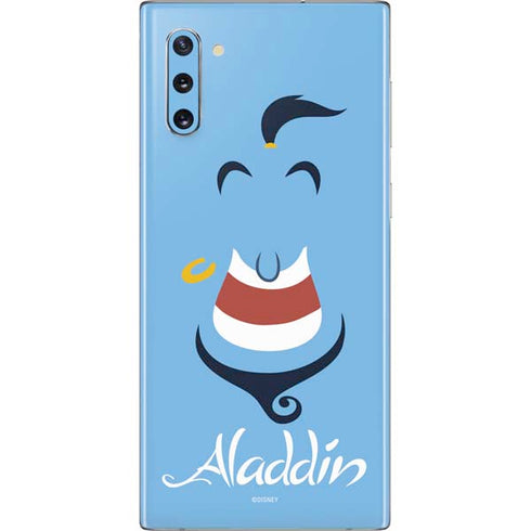 Disney Aladdin Genie Outline Art Galaxy Note 10 Skin