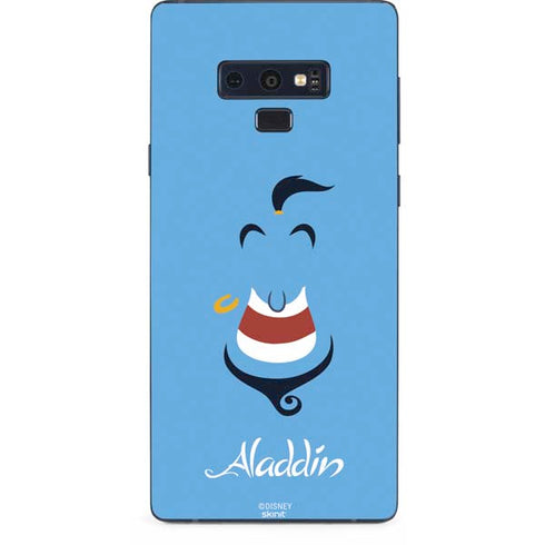 Disney Aladdin Genie Outline Art Galaxy Note 9 Skin
