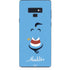 Disney Aladdin Genie Outline Art Galaxy Note 9 Skin