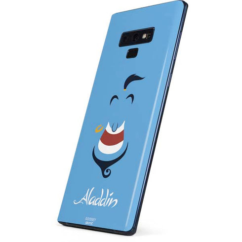 Disney Aladdin Genie Outline Art Galaxy Note 9 Skin