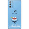 Disney Aladdin Genie Outline Art Galaxy Note20 5G Skin