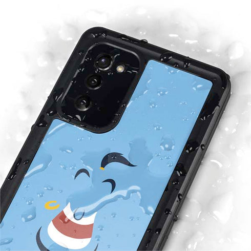 Disney Aladdin Genie Outline Art Galaxy Note20 5G Waterproof Case