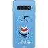 Disney Aladdin Genie Outline Art Galaxy S10 Skin