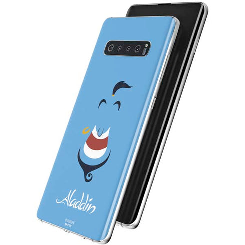 Disney Aladdin Genie Outline Art Galaxy S10 Skin