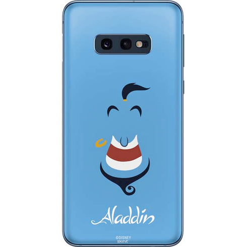 Disney Aladdin Genie Outline Art Galaxy S10e Skin