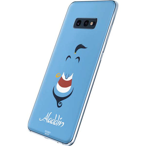 Disney Aladdin Genie Outline Art Galaxy S10e Skin