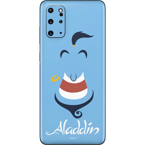 Disney Aladdin Genie Outline Art Galaxy S20 Plus Skin