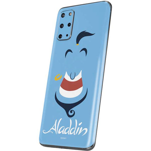 Disney Aladdin Genie Outline Art Galaxy S20 Plus Skin