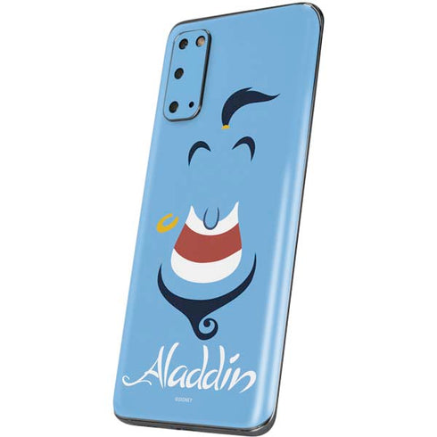 Disney Aladdin Genie Outline Art Galaxy S20 Skin