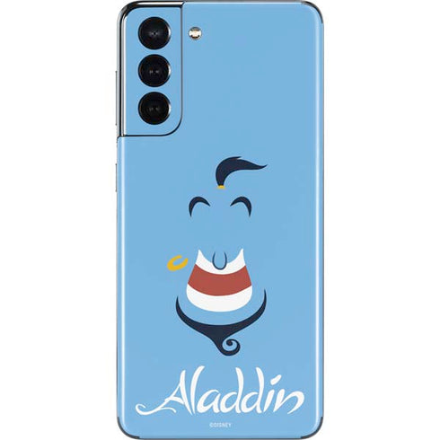 Disney Aladdin Genie Outline Art Galaxy S21 5G Skin