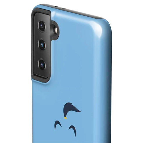 Disney Aladdin Genie Outline Art Galaxy S21 FE Pro Case