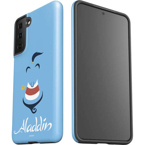 Disney Aladdin Genie Outline Art Galaxy S21 FE Pro Case