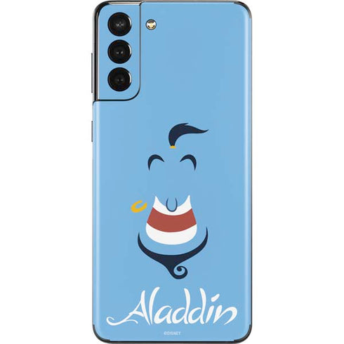 Disney Aladdin Genie Outline Art Galaxy S21 Plus 5G Skin