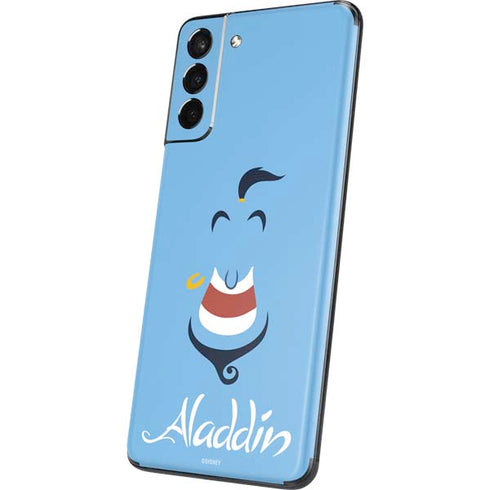 Disney Aladdin Genie Outline Art Galaxy S21 Plus 5G Skin