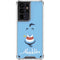 Disney Aladdin Genie Outline Art Galaxy S21 Ultra 5G Clear Case