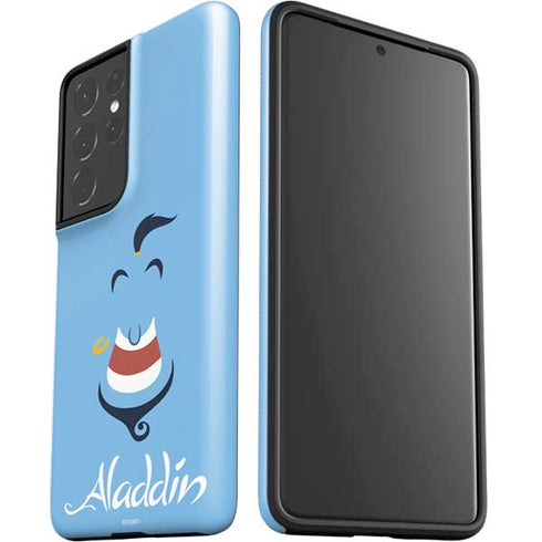 Disney Aladdin Genie Outline Art Galaxy S21 Ultra 5G Pro Case