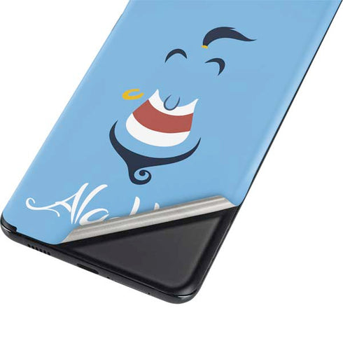 Disney Aladdin Genie Outline Art Galaxy S21 Ultra 5G Skin