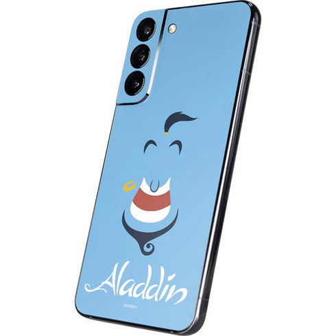 Disney Aladdin Genie Outline Art Galaxy S22 Plus Skin