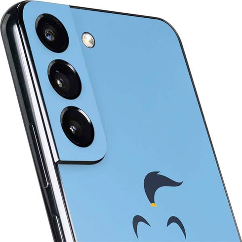 Disney Aladdin Genie Outline Art Galaxy S22 Skin