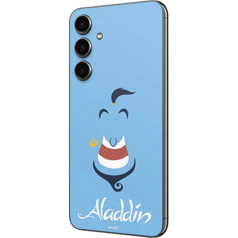 Disney Aladdin Genie Outline Art Galaxy S23 FE Skin
