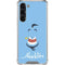 Disney Aladdin Genie Outline Art Galaxy S23 Plus Clear Case