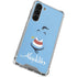 Disney Aladdin Genie Outline Art Galaxy S23 Plus Clear Case