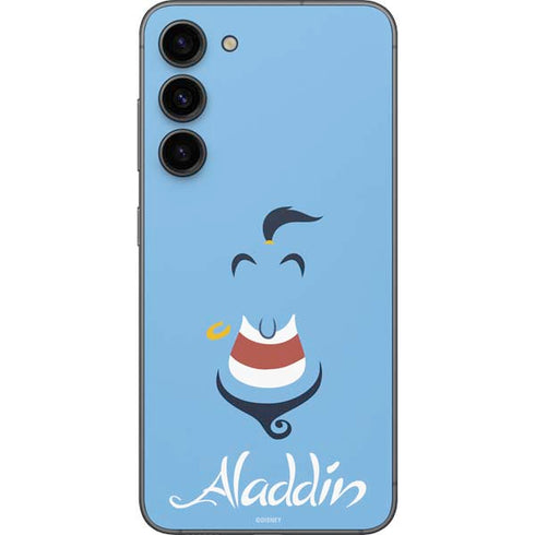 Disney Aladdin Genie Outline Art Galaxy S23 Plus Skin