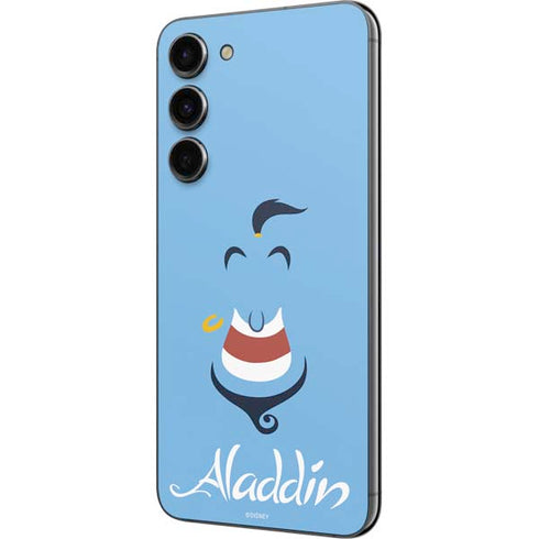 Disney Aladdin Genie Outline Art Galaxy S23 Plus Skin