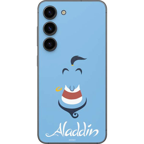 Disney Aladdin Genie Outline Art Galaxy S23 Skin