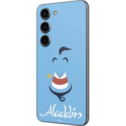 Disney Aladdin Genie Outline Art Galaxy S23 Skin