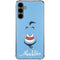 Disney Aladdin Genie Outline Art Galaxy S24 Plus Clear Case