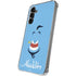 Disney Aladdin Genie Outline Art Galaxy S24 Plus Clear Case