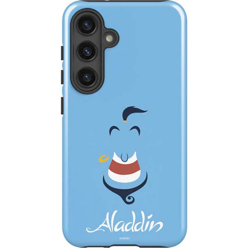 Disney Aladdin Genie Outline Art Galaxy S24 Plus Impact Case