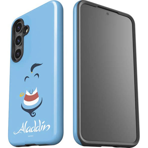 Disney Aladdin Genie Outline Art Galaxy S24 Plus Impact Case