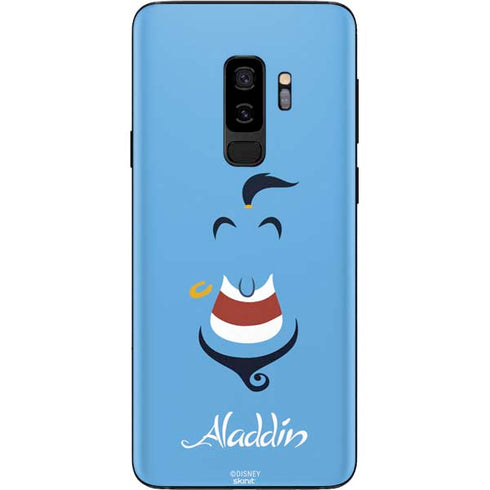 Disney Aladdin Genie Outline Art Galaxy S9 Plus Skin