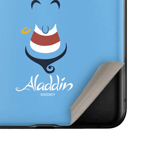 Disney Aladdin Genie Outline Art Galaxy Z Flip Skin