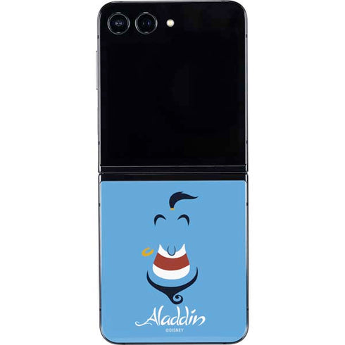 Disney Aladdin Genie Outline Art Galaxy Z Flip5 5G Skin