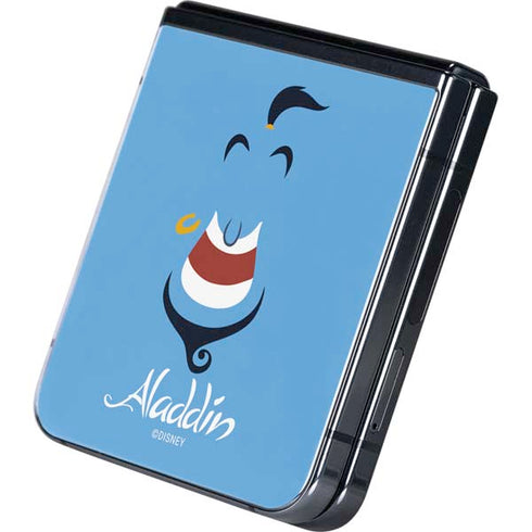 Disney Aladdin Genie Outline Art Galaxy Z Flip5 5G Skin