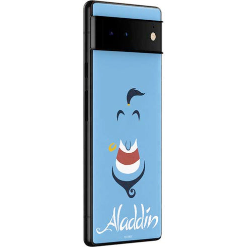Disney Aladdin Genie Outline Art Google Pixel 6 Pro Skin