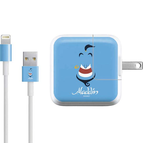 Disney Aladdin Genie Outline Art iPad Charger (10W USB) Skin