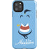 Disney Aladdin Genie Outline Art iPhone 11 Pro Max Impact Case