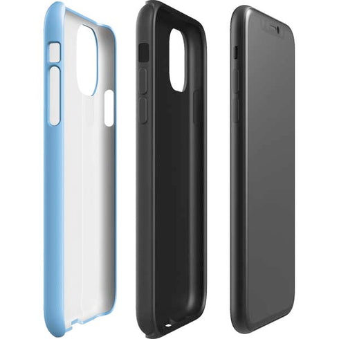 Disney Aladdin Genie Outline Art iPhone 11 Pro Max Impact Case